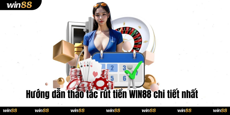 Hướng dẫn thao tác rút tiền WIN88 chi tiết nhất hiện nay